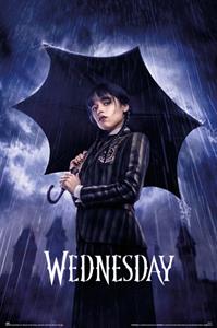Grupo Erik Wednesday Umbrella Poster 61x91,5cm