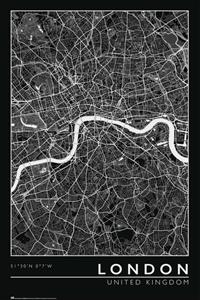 Grupo Erik Poster London City Map 61x91,5cm