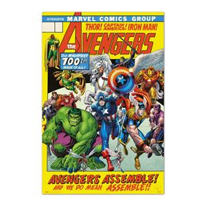 Grupo Erik Marvel Avengers 100th Issue Poster 61x91,5cm
