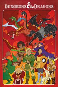 Grupo Erik Poster Dungeons & Dragons The Animated Series 61x91,5cm