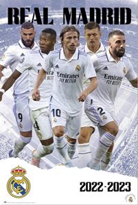 Grupo Erik Real Madrid Grupo 2022 2023 Poster 61x91,5cm
