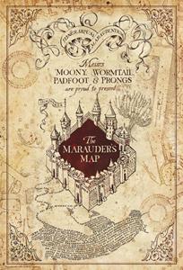 ABYStyle Harry Potter Maurauders Map Poster 61x91,5cm
