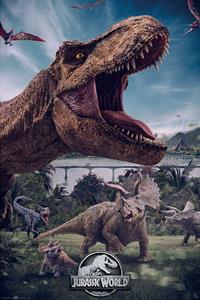 jurassicworld Jurassic World - World Maxi - Poster