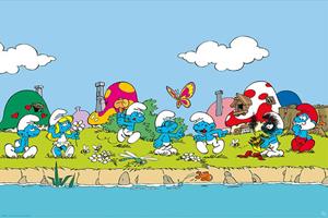 ABYstyle Poster The Smurfs Group 91,5x61cm