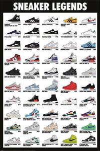 Pyramid Poster Sneaker Legends 61x91,5cm