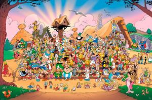 ABYStyle Asterix Family Group Poster 91.5x61cm