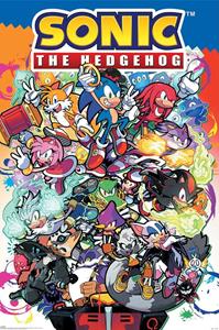 Pyramid Sonic the Hedgehog Comic Characters Poster 61x91,5cm