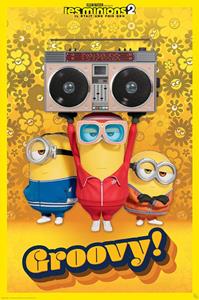 ABYStyle GBeye Minions Groovy French Poster 61x91,5cm