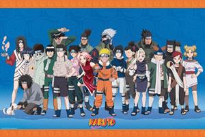 ABYStyle Naruto Konoha ninjas Poster 91,5x61cm