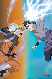 ABYStyle Naruto Shippuden Naruto vs Sasuke Poster 61x91,5cm