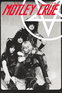 ABYstyle Poster Motley Crue Pentangle 61x91,5cm