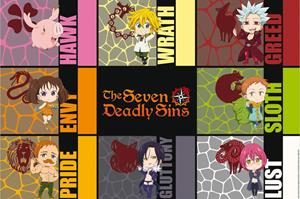 ABYStyle The Seven Deadly Sins S3 Chibi Sins Poster 91.5x61cm