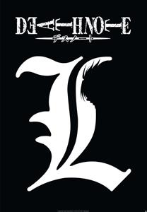 ABYStyle Death Note L Symbol Poster 61x91,5cm