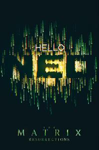 ABYStyle The Matrix Hello Neo Poster 61x91,5cm