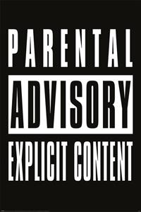 Pyramid Parental Advisory Explicit Content Poster 61x91,5cm