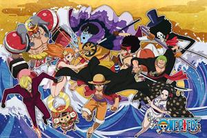 ABYstyle Poster One Piece the Crew in Wano Country 91,5x61cm