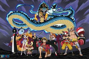 ABYstyle Poster One Piece the Crew vs. Kaido 91,5x61cm