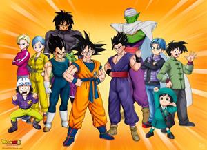 ABYStyle GBEye Dragon Ball Hero Goku's group Poster 61x91,5cm