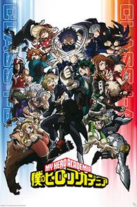 ABYStyle GBEye My Hero Academia Class 1-A vs 1-B Poster 61x91,5cm