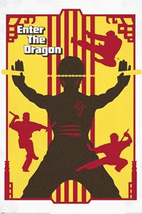 Pyramid Warner Bros Enter the Dragon Poster 61x91,5cm
