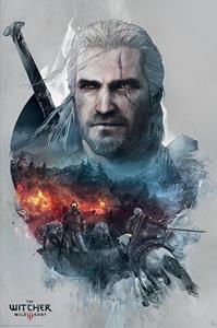 ABYStyle GBeye The Witcher Geralt Poster 61x91,5cm