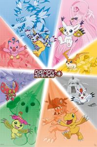 ABYStyle Digimon Group Poster 61x91,5cm