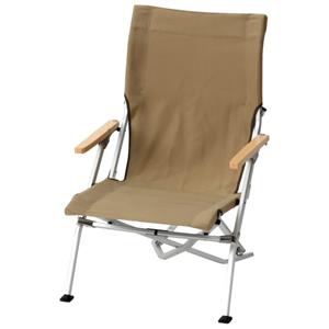 Snow Peak - Low Beach Chair - Campingstuhl beige