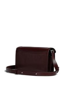 Marni foldover-top smooth-leahter bag - Bruin
