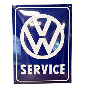 Fiftiesstore VW Service Emaille Bord - 39,5 x 29,5cm