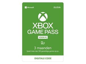 Microsoft Xbox Game Pass for PC - 3 Maanden