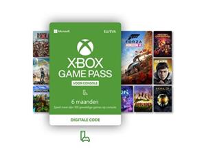 Microsoft Xbox Game Pass for Console - 6 Maanden