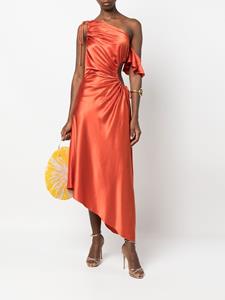 Cult Gaia Asymmetrische jurk - Oranje