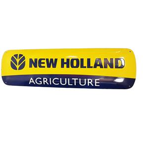 Fiftiesstore New Holland Agriculture Emaille Bord - 75 x 23cm