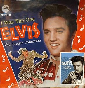 Fiftiesstore Elvis Presley - I Was The One: The Singles Collection 5x 7inch + CD (Blauw Vinyl)