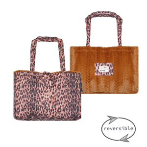 NoNo Meisjes tas reversbiel - Twistote - Toffee