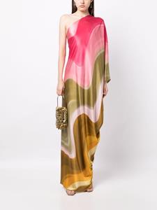 Silvia Tcherassi Asymmetrische jurk - Roze