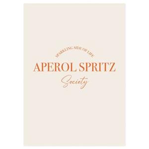 Wallified  Aperol Spritz Society Poster -  - Tekst - Poster
