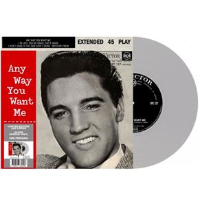 Fiftiesstore Single: Elvis Presley - Any Way You Want Me: South Africa (Zilver Vinyl)