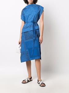 Kenzo Asymmetrische jurk - Blauw