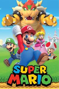 Pyramid Poster Super Mario Character Montage 61x91,5cm