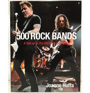 Fiftiesstore 500 Rock Bands Hardcover Boek