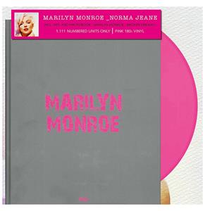 Fiftiesstore Marilyn Monroe - Norma Jean Roze Gekleurd Vinyl + Kunstwerk en Fotoboek Broken Dreams - Beperkte Oplage