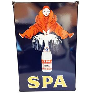 Fiftiesstore Spa Emaille bord - 70 x 47cm