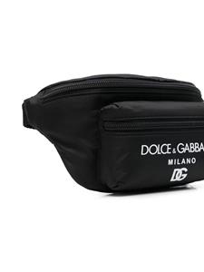Dolce & Gabbana Kids Heuptas met logoprint - Zwart
