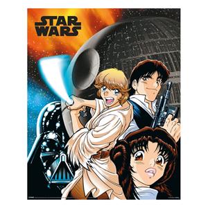 Pyramid International Star Wars Poster Pack Manga Madness 40 x 50 cm (4)
