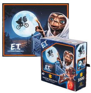 Fiftiesstore E.T. the Extra-Terrestrial: 40th Anniversary - Over the Moon 1000 Stukjes Puzzel