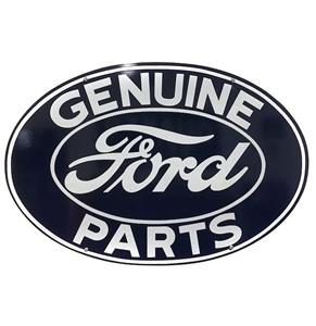Fiftiesstore Genuine Ford Parts Emaille Bord - 42 x 28 cm