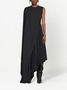 Balenciaga Asymmetrische jurk - Zwart