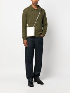 Jil Sander Tangle braided-strap shoulder bag - Beige