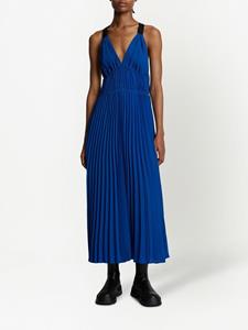 Proenza Schouler White Label Geplooide jurk - Blauw